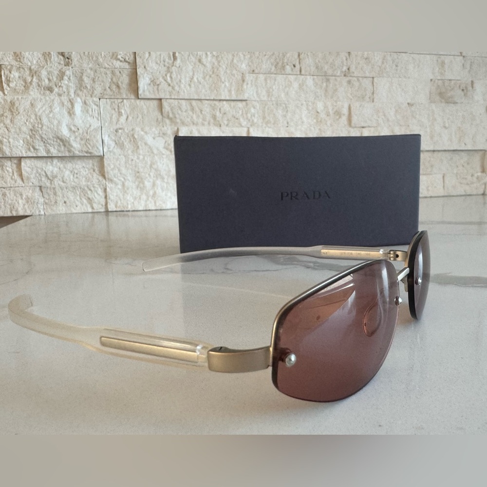 Prada Rimless Sunglasses - Picture 3 of 10